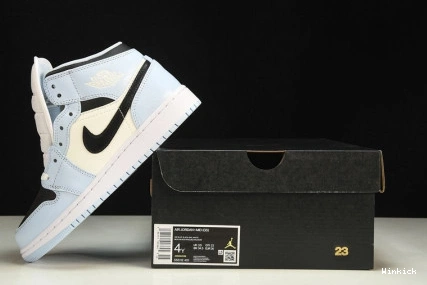 1 Jordan Ice Mid 555112-401 Blue 0814
